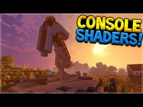 minecraft xbox one download shaders